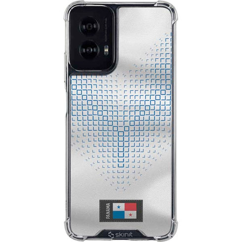 Panama Soccer Flag Moto G Power 5G (2024) Clear Case